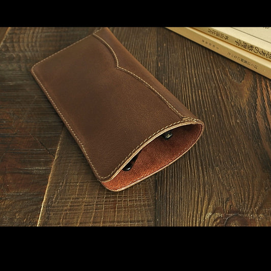 CHROMEXCEL GLASSES CASE - WESTERN YOKE