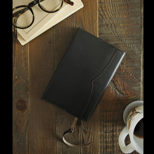 CHROMEXCEL LEATHER BOOK COVER - WESTERN YOKE / 文庫・四六判
